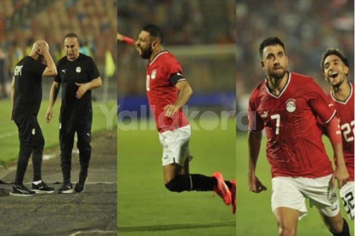 رد فعل تريزيجيه وحصار مرموش.. لقطات لم تذع من مباراة منتخب مصر وموريتانيا